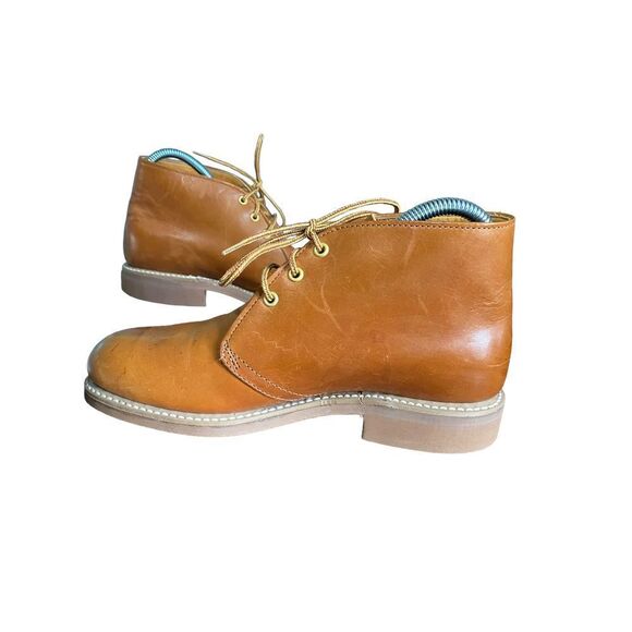 WOMENS vintage Double H leather lace up boots size 6.5 - Picture 2 of 10